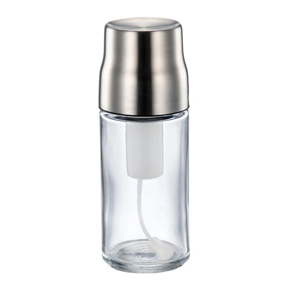 Öljypullo 60 ml Teräs/Kirkas