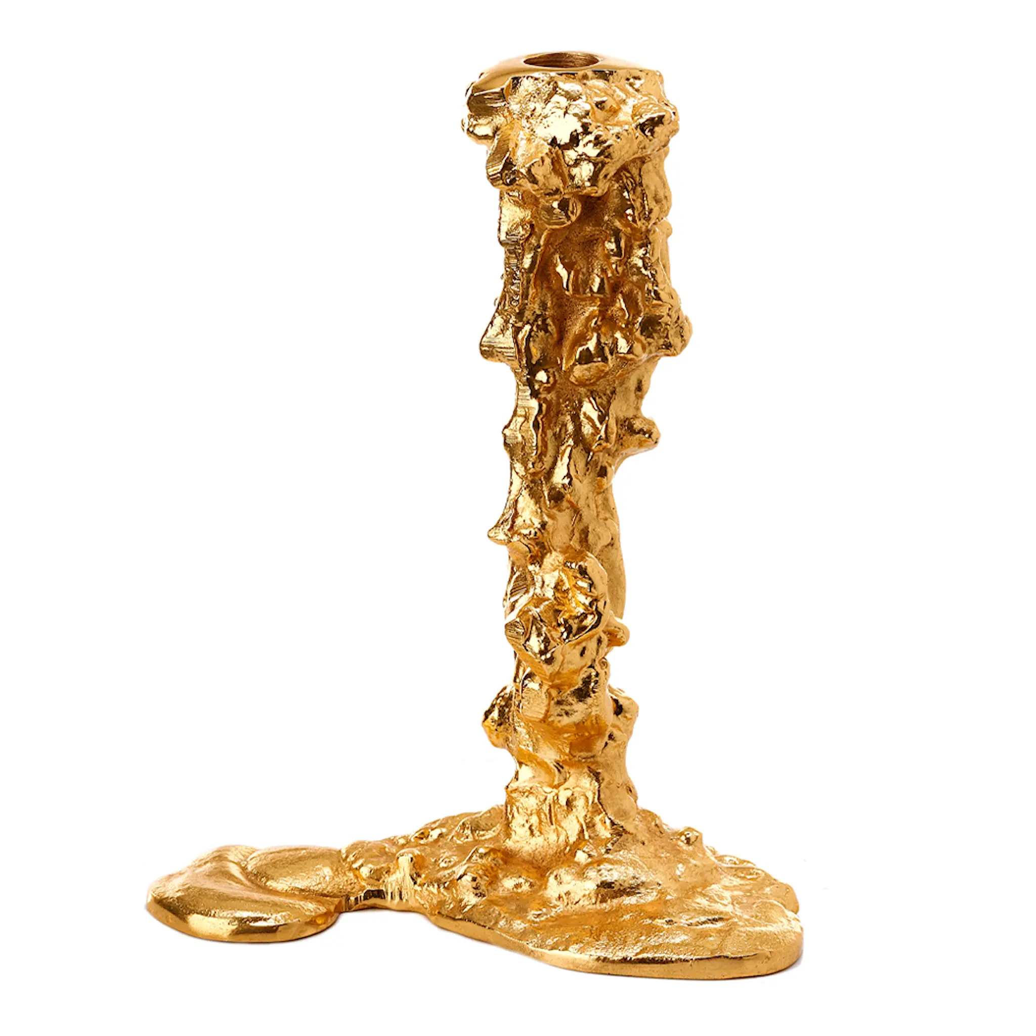 Pols Potten Drip Ljusstake 25 cm Guld