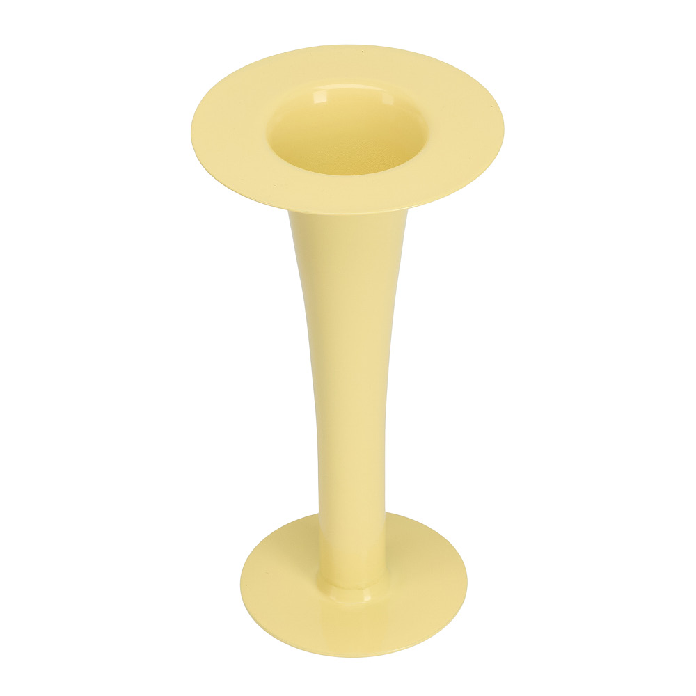 Design Letters Trumpet vase/lysestake 24 cm gul