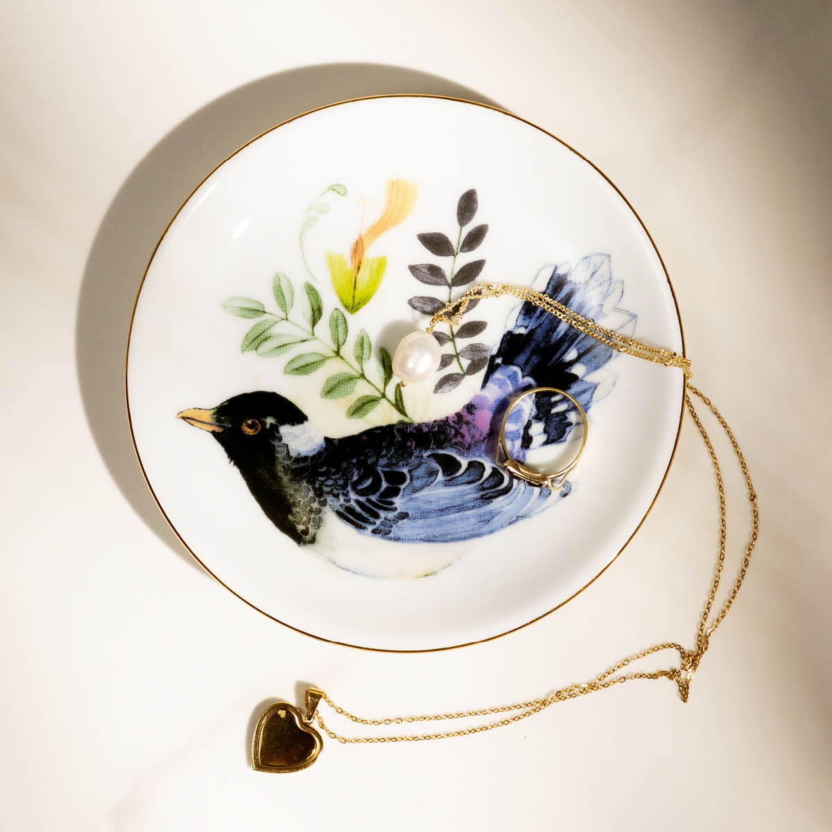 Magnor Bijoux Lautanen 11 cm Blue Bird