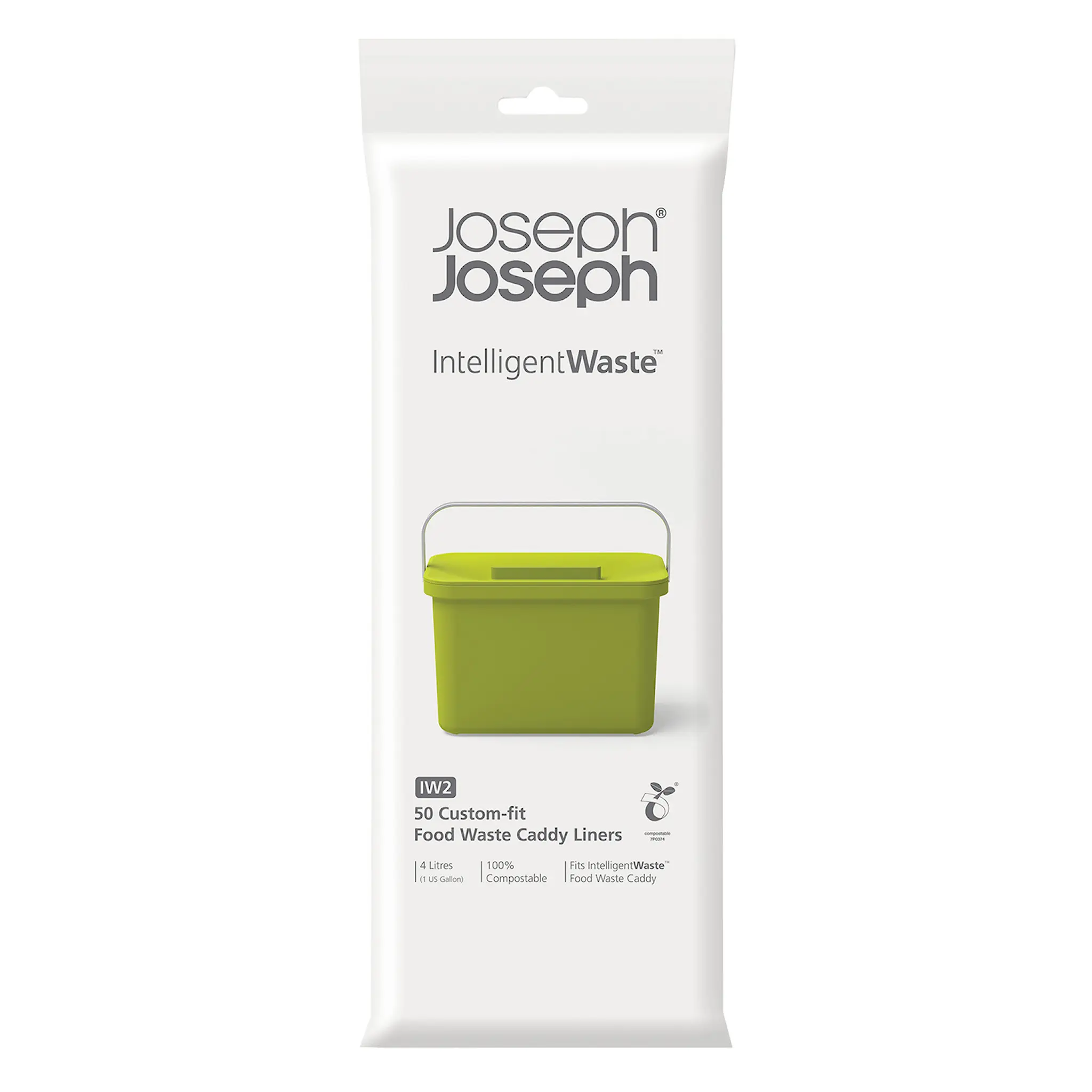 Joseph Joseph Totem Matavfallspåsar 50-pack Klar