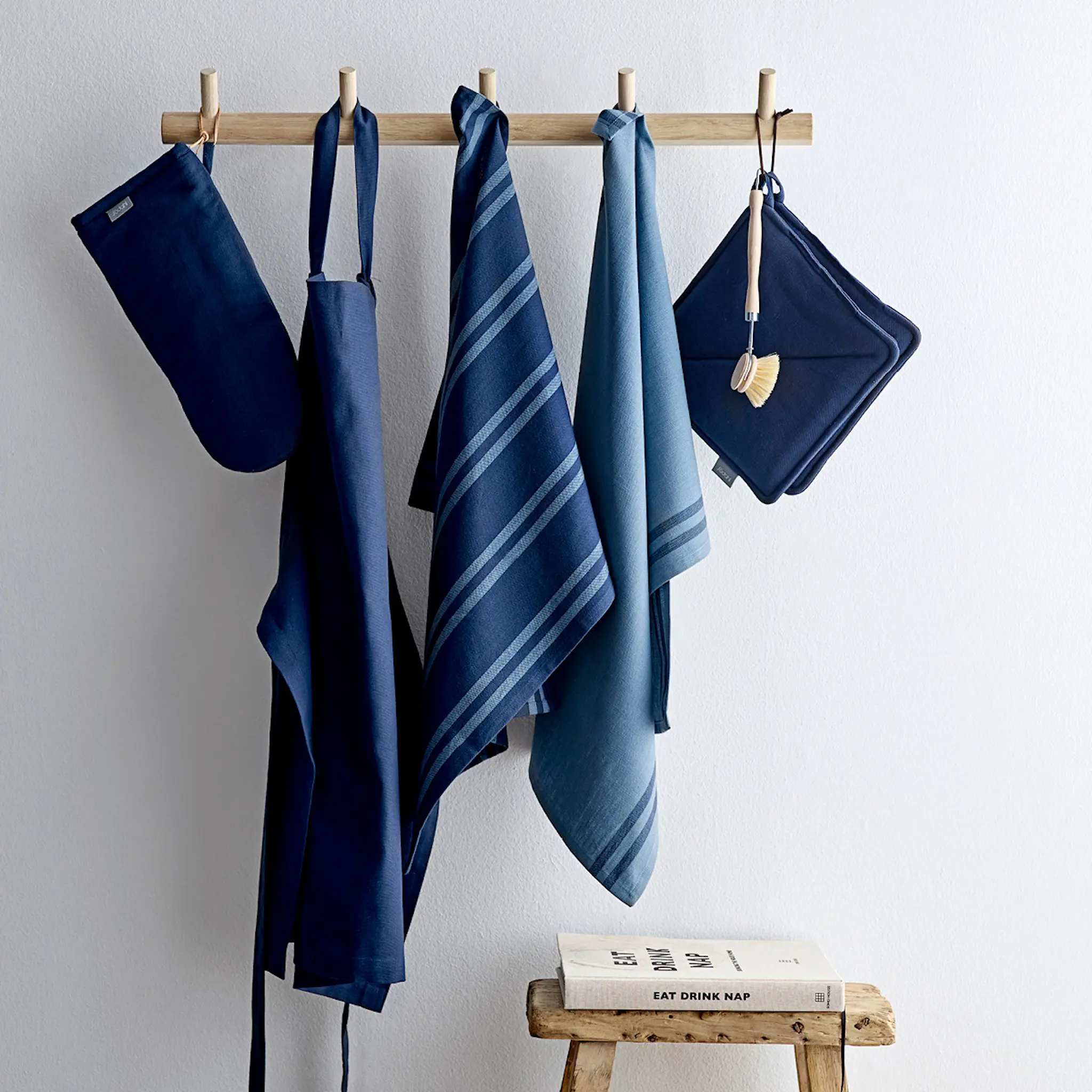 Södahl Soft Tools Kökshandduk 50x70 cm 2-pack Indigo