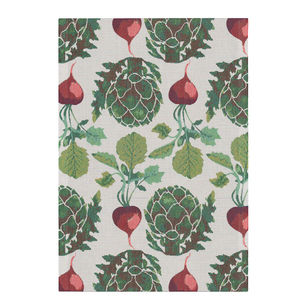 Ekelund Kronärtskocka handduk 35x50 cm grön