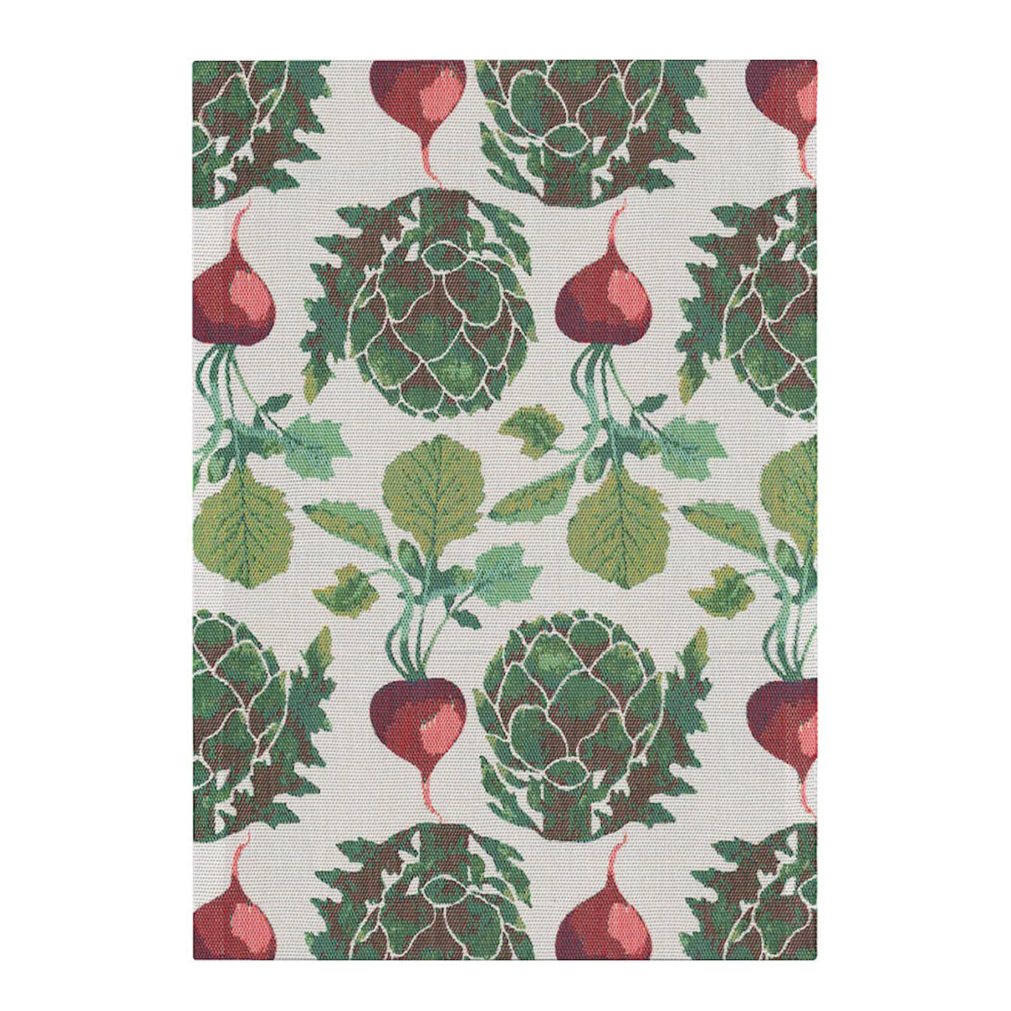 Ekelund Kronärtskocka handduk 35x50 cm grön