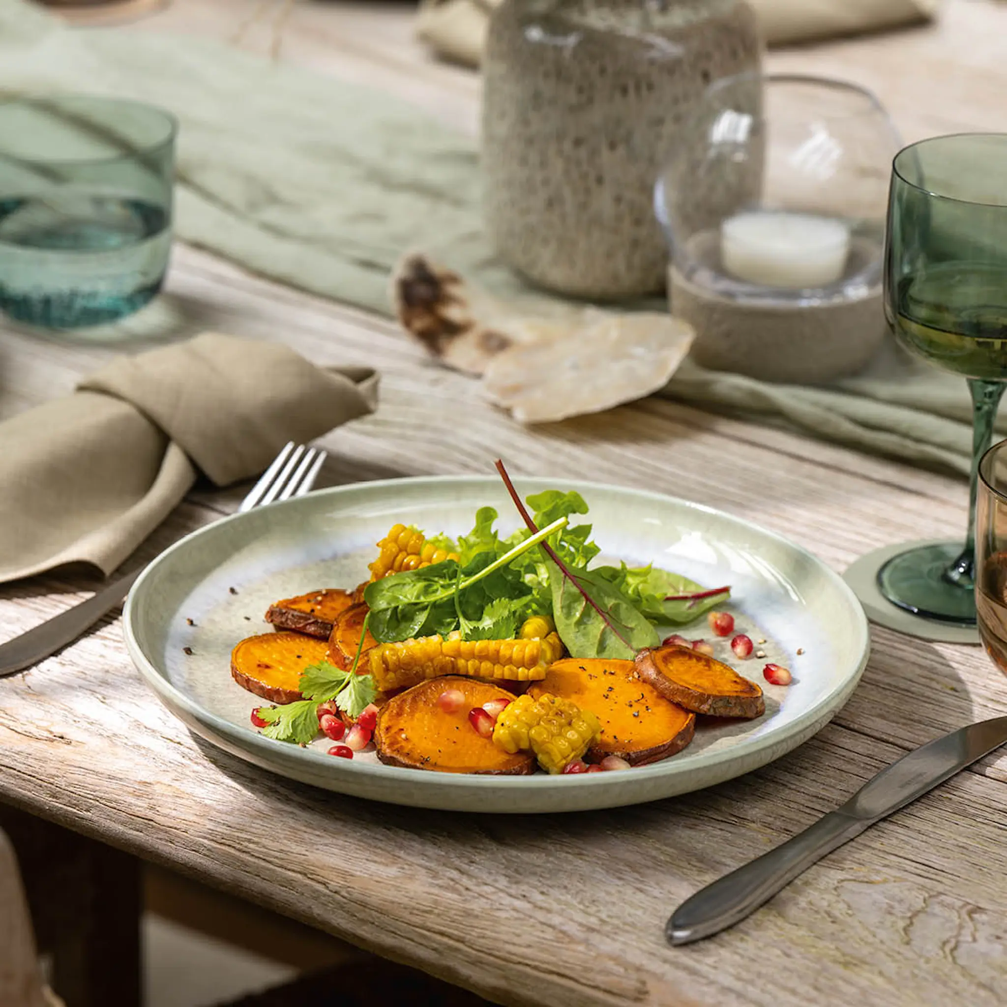 Villeroy & Boch Perlemor Alga tallrik 27 cm grön