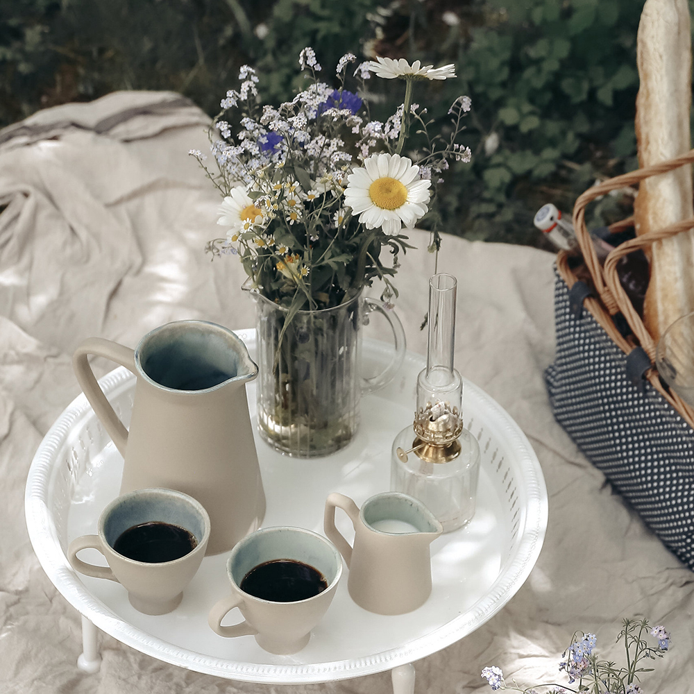 Strömshaga Parafinlampe rett liten glass klar