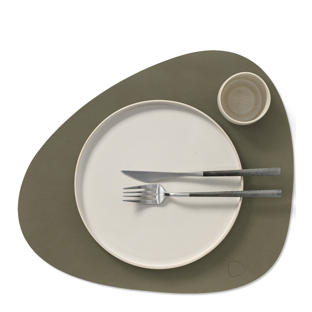 LIND DNA Curve Nupo Pöytätabletti kaksipuolinen 37x44 cm Green/Nature