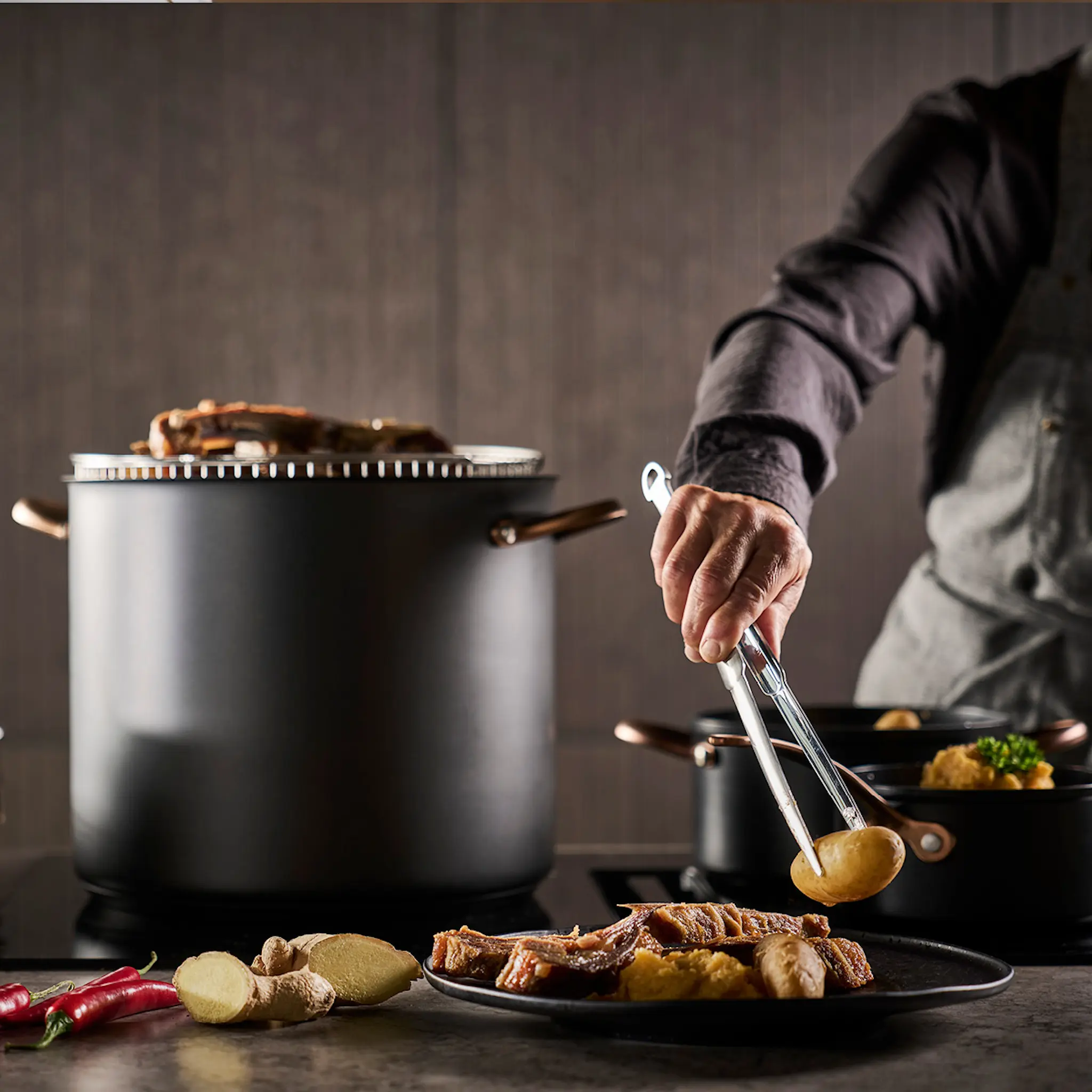 Modern House Chief Ruokapinsetit 31 cm Teräs