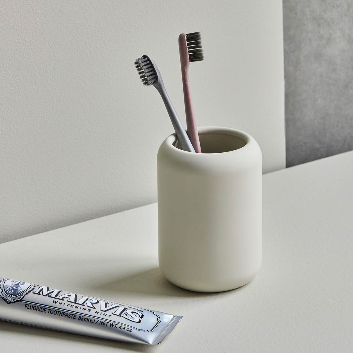 House Doctor Wah tandborsthållare 7,8x11 cm offwhite
