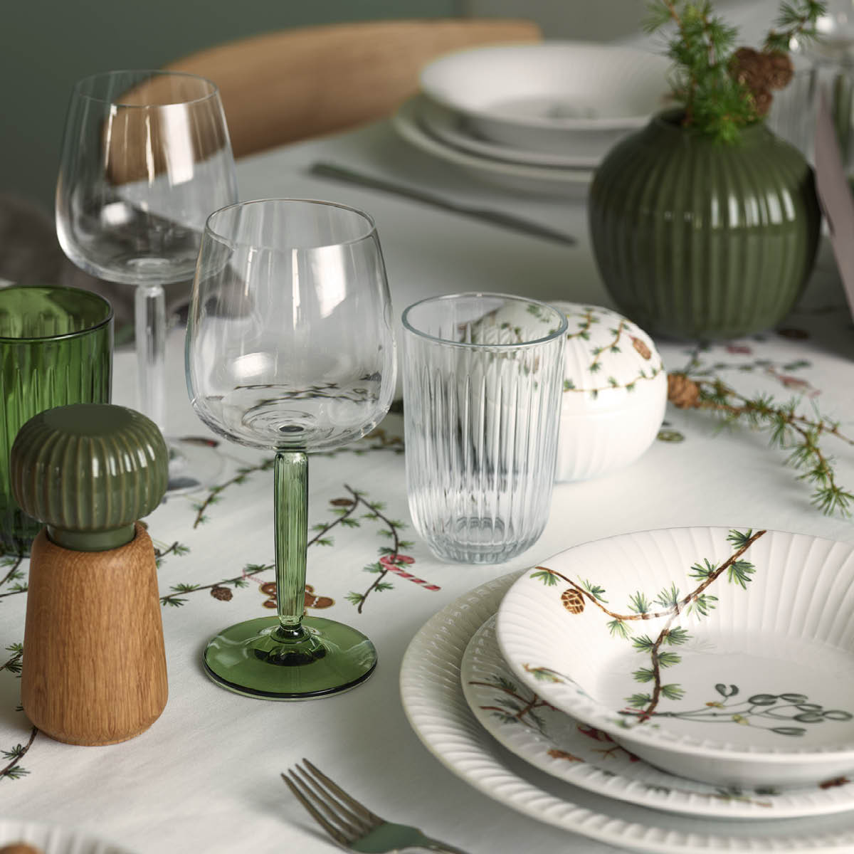 Kähler Hammershøi Christmas tallerken 27 cm 2 stk