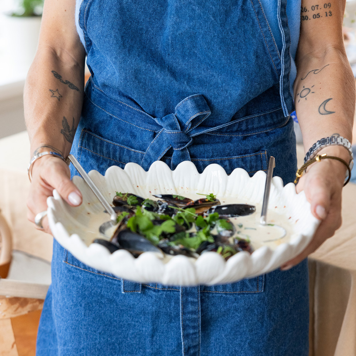Sagaform Dagny Syvä Lautanen 32 cm Valkoinen