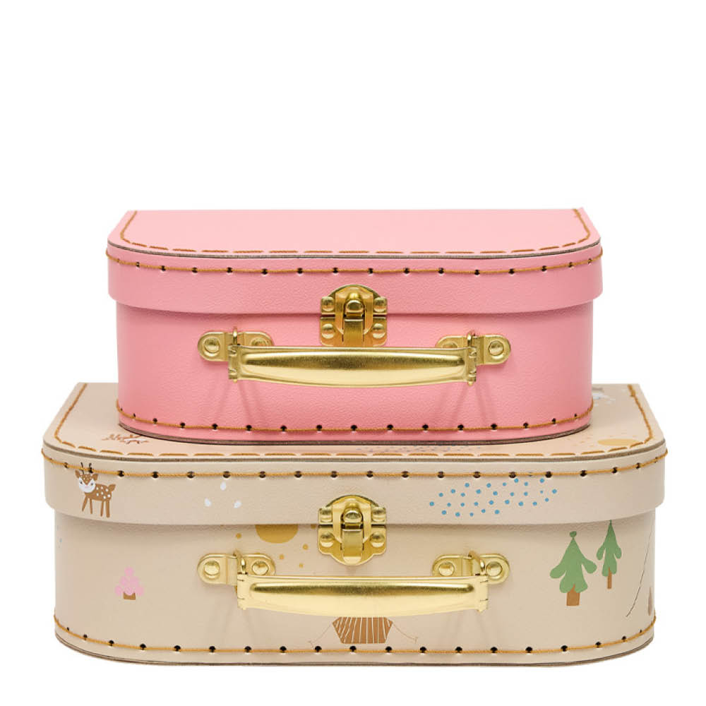 OYOY Barnväska 2 delar 25x18 cm Vänner i skogen