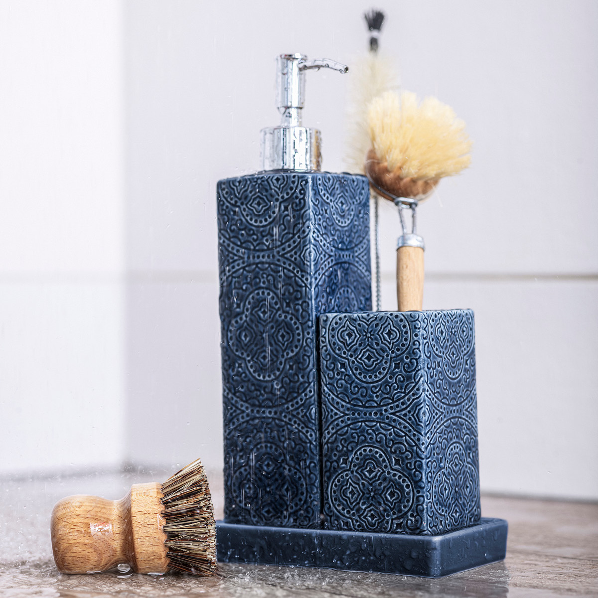 Cultdesign Kub Orient Saippuapumppu 6x25 cm Yönsininen