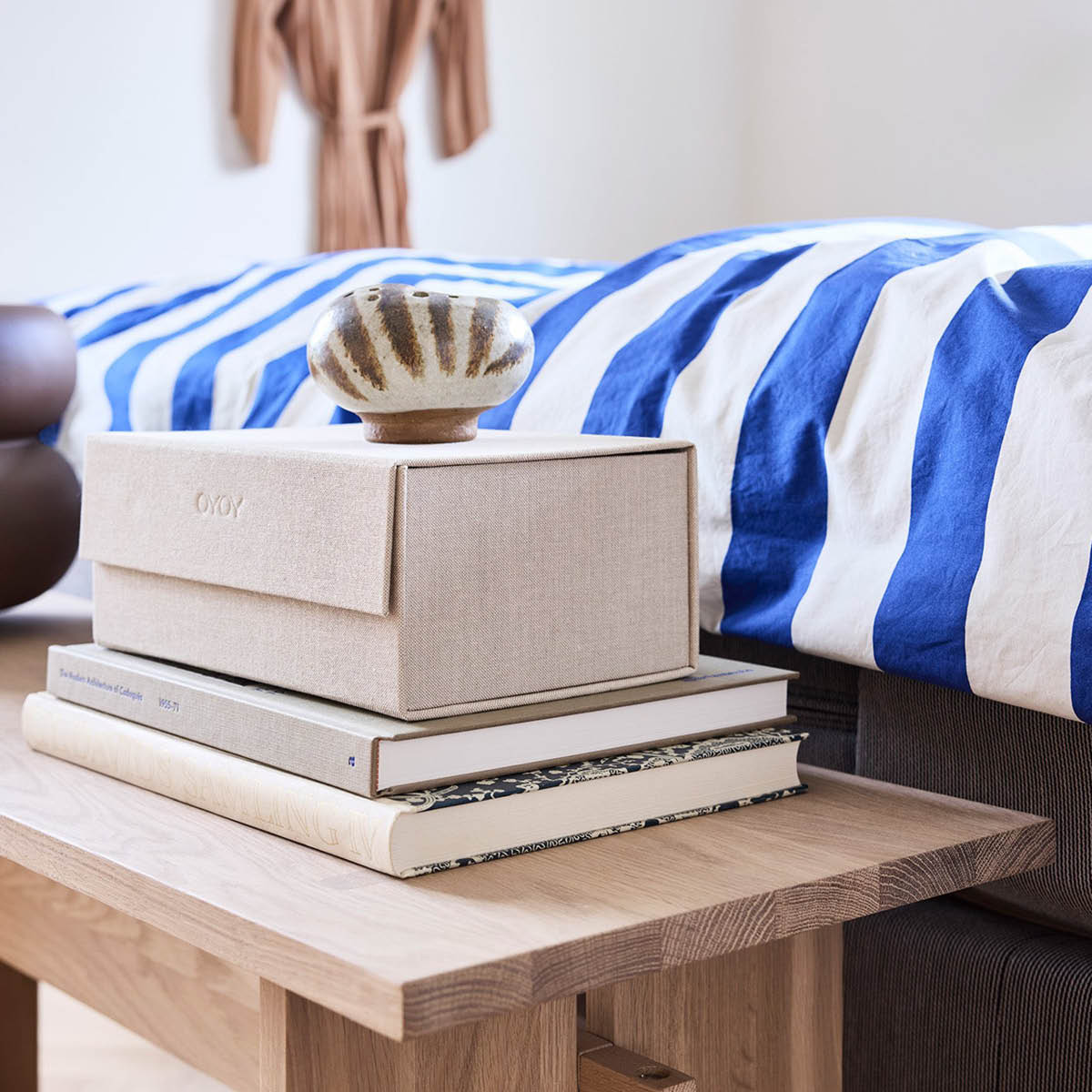 OYOY Hako förvaringslåda A5 24x17 cm Clay Melange