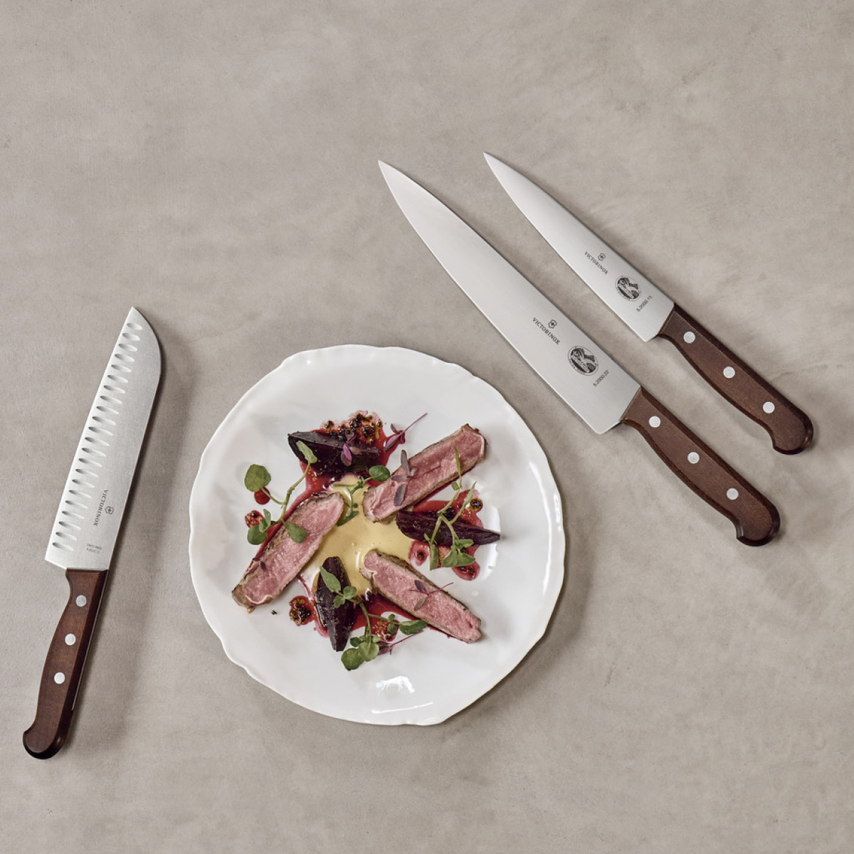 Victorinox Pine kokkekniv 15 cm brun