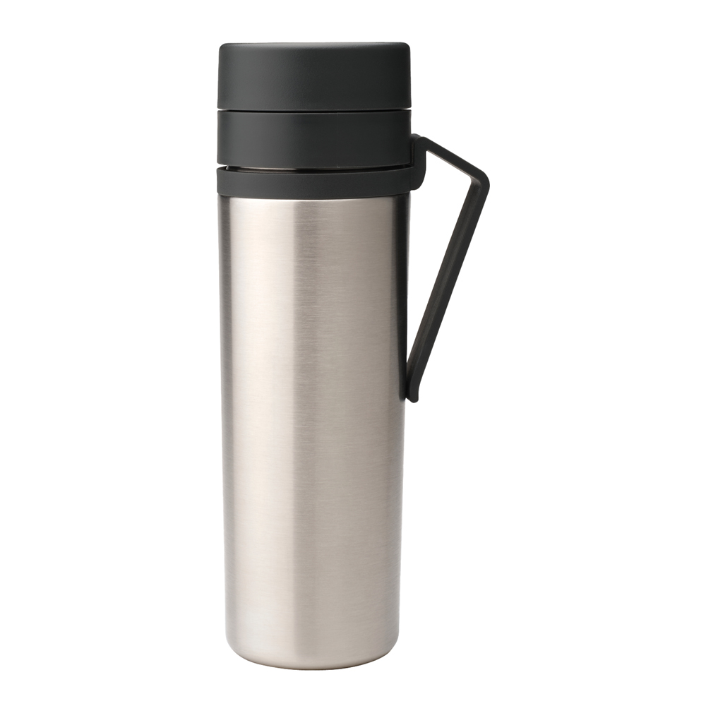 Brabantia - Make & Take termospullo 0,5 l tummanharmaa