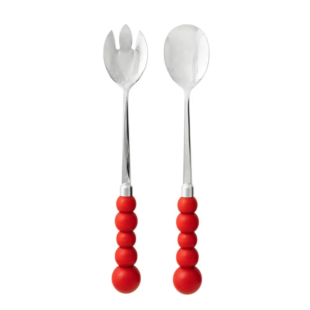 Park salatbestikk 29 cm 2 stk rød