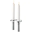 Curve Double Ljusstake Modul 9,9 cm Krom
