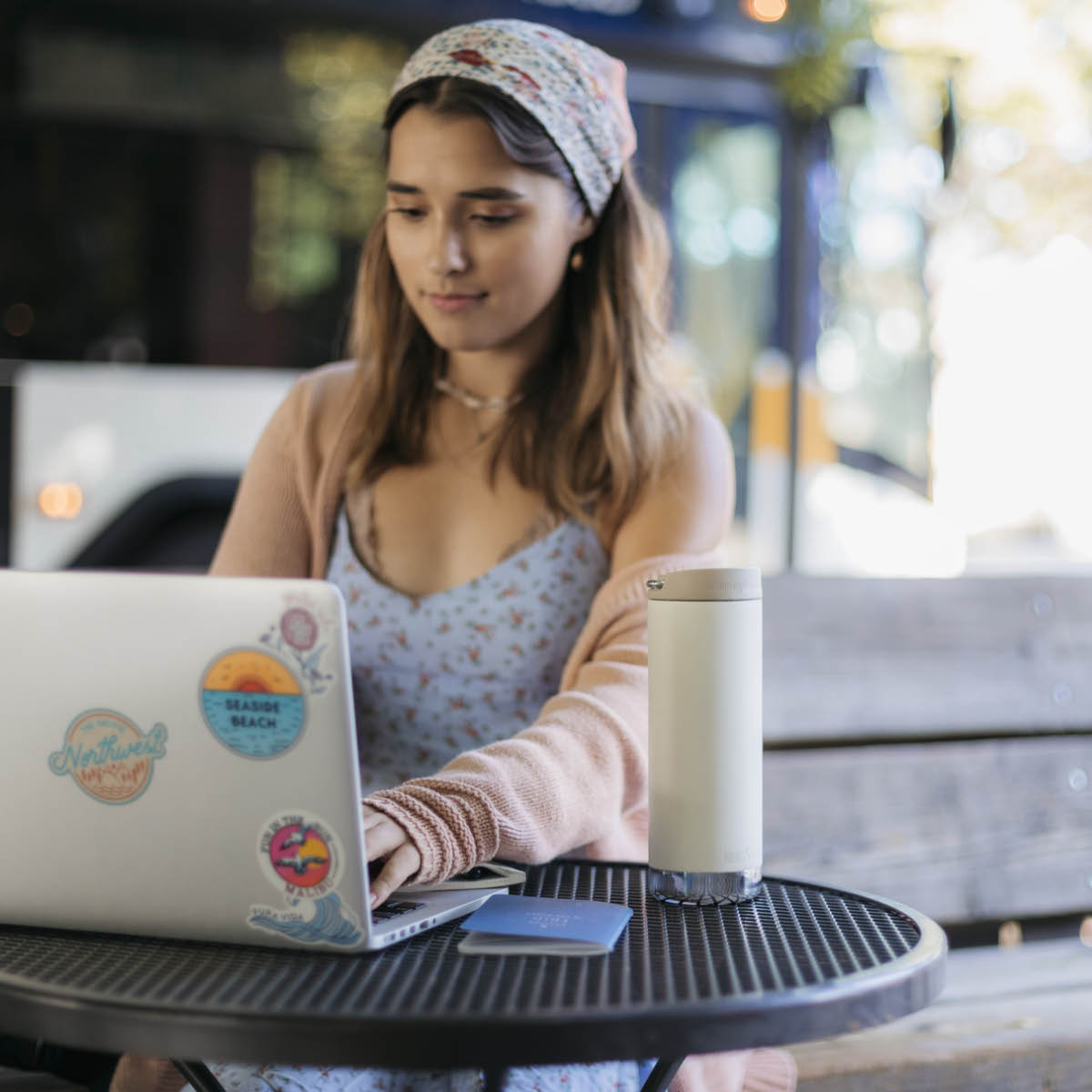 Klean Kanteen TKWide termokopp 47 cl med kafélokk tofu