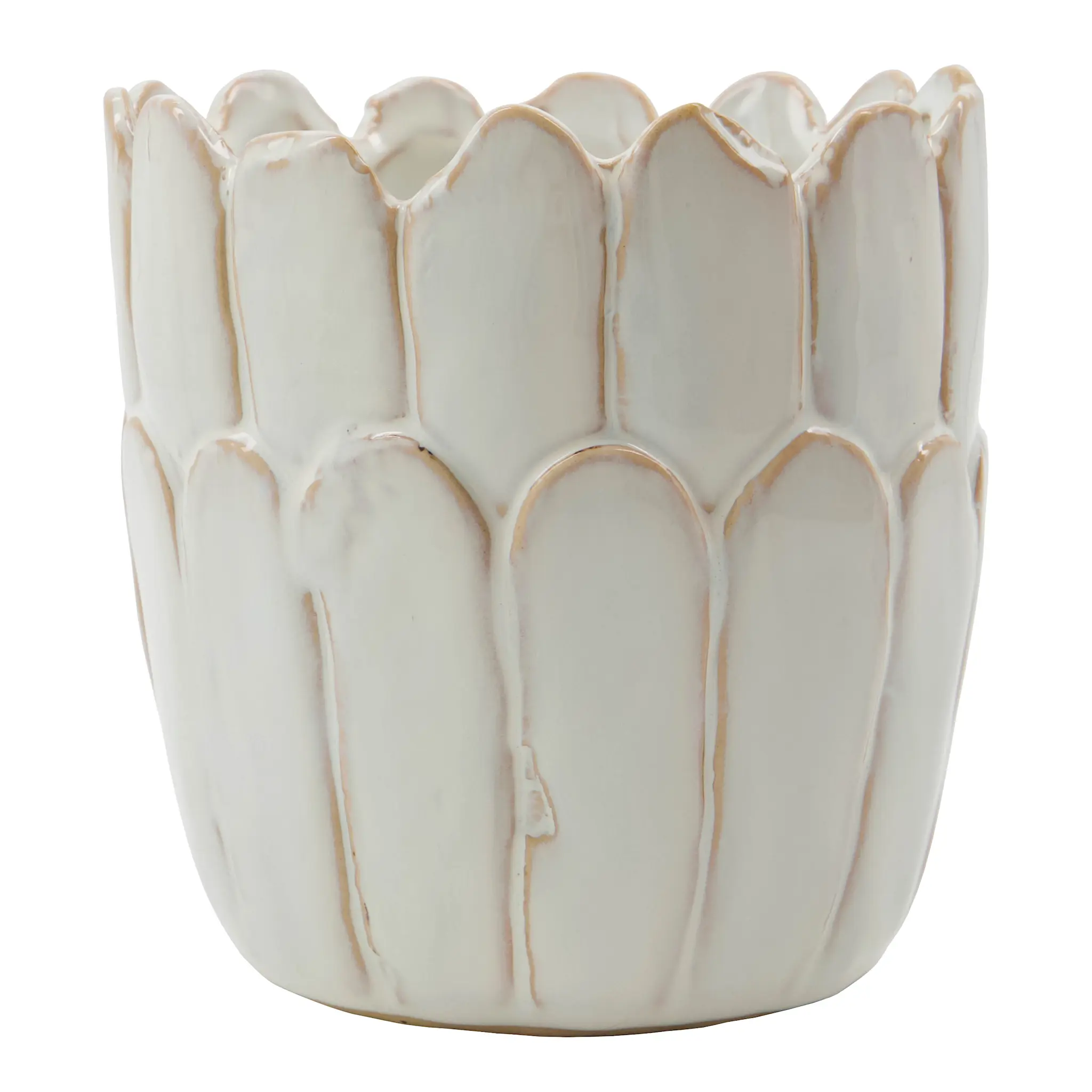 House Doctor Ezra kruka 14 cm offwhite