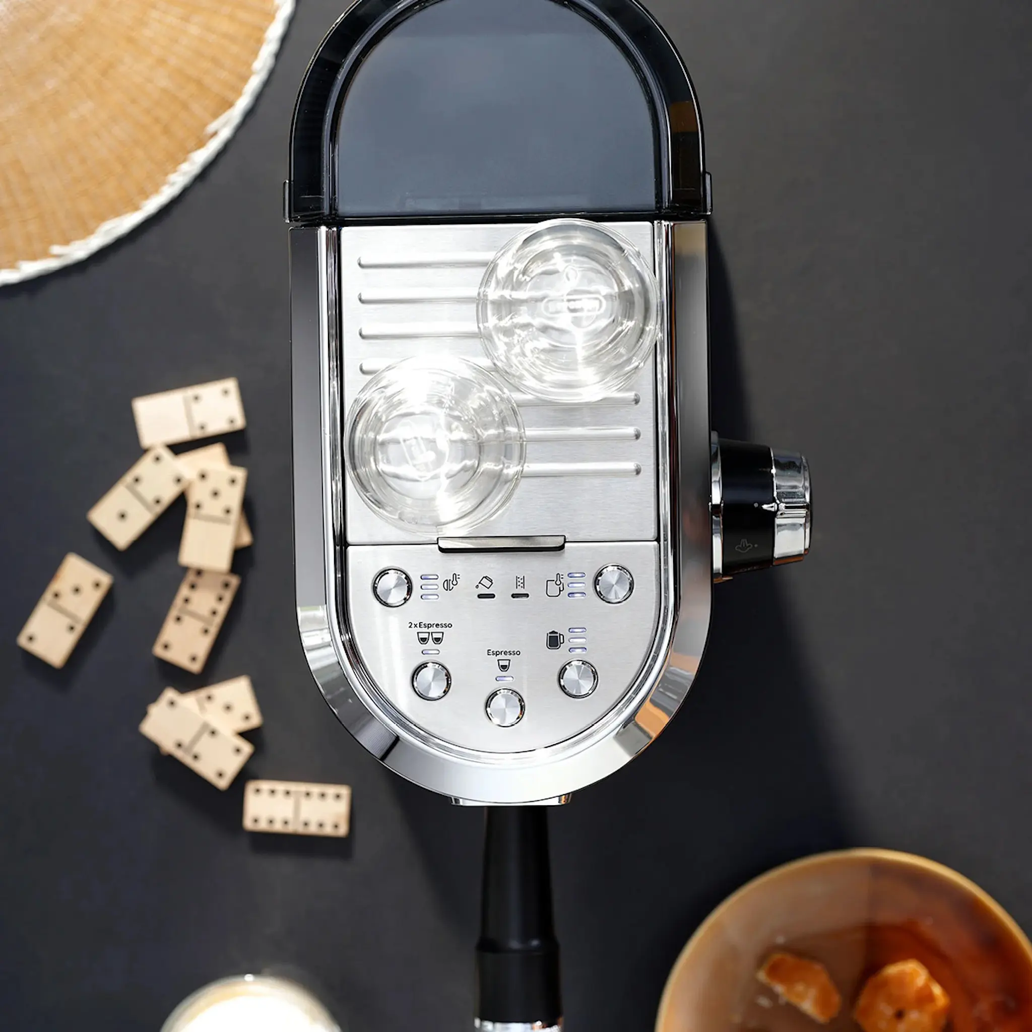 De'Longhi Decica Maestro Plus Espressomaskin EC950.M Stål