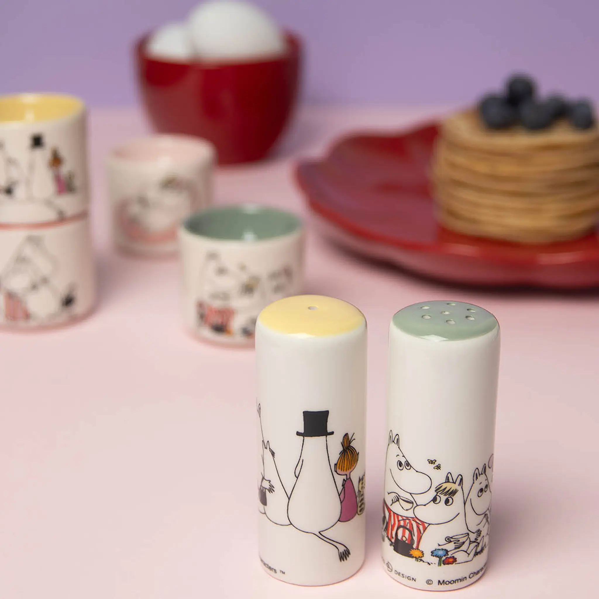 Pluto Salt- och pepparkar 8 cm Moomin love