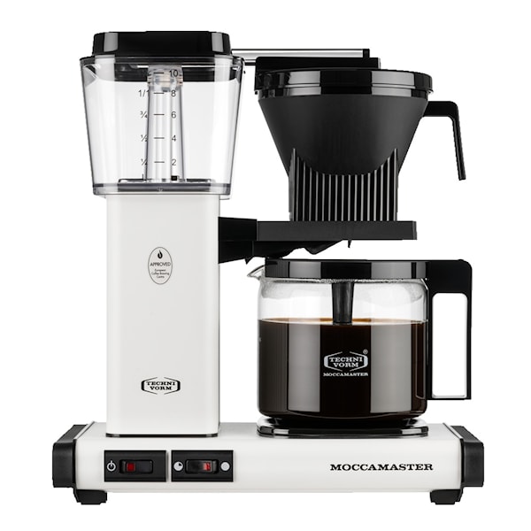 Moccamaster Automatic Kaffebryggare Mattvit