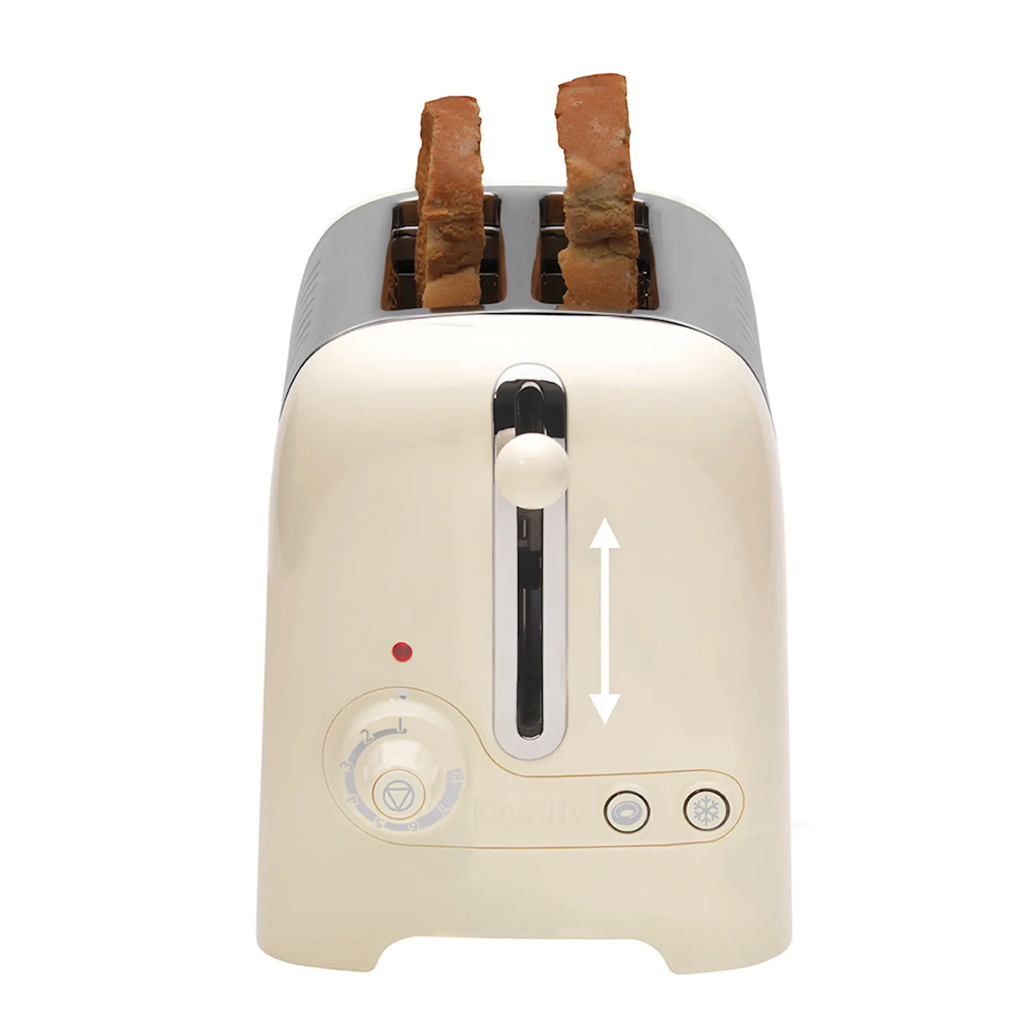 Dualit Lite Brödrost 2 Skivor Creme