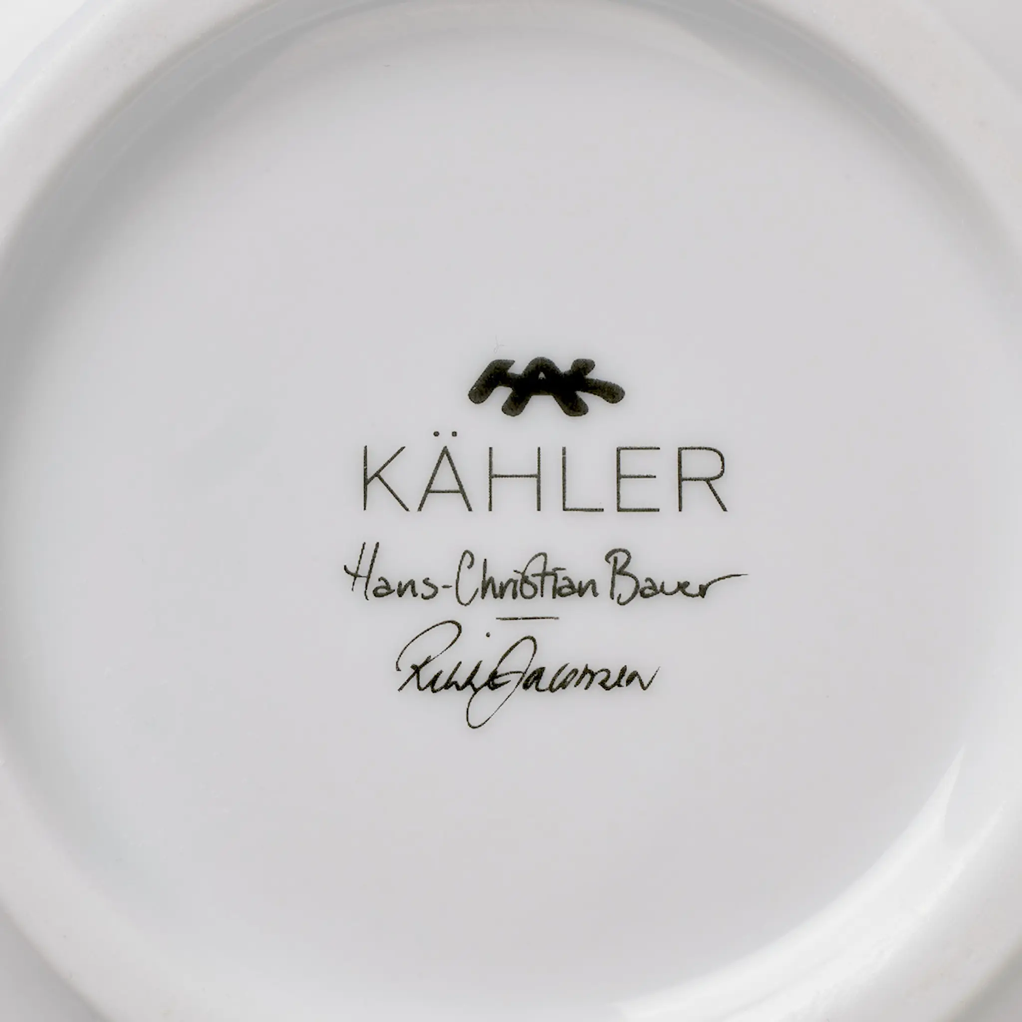 Kähler Hammershøi Christmas såskanna 66 cl vit med dekor