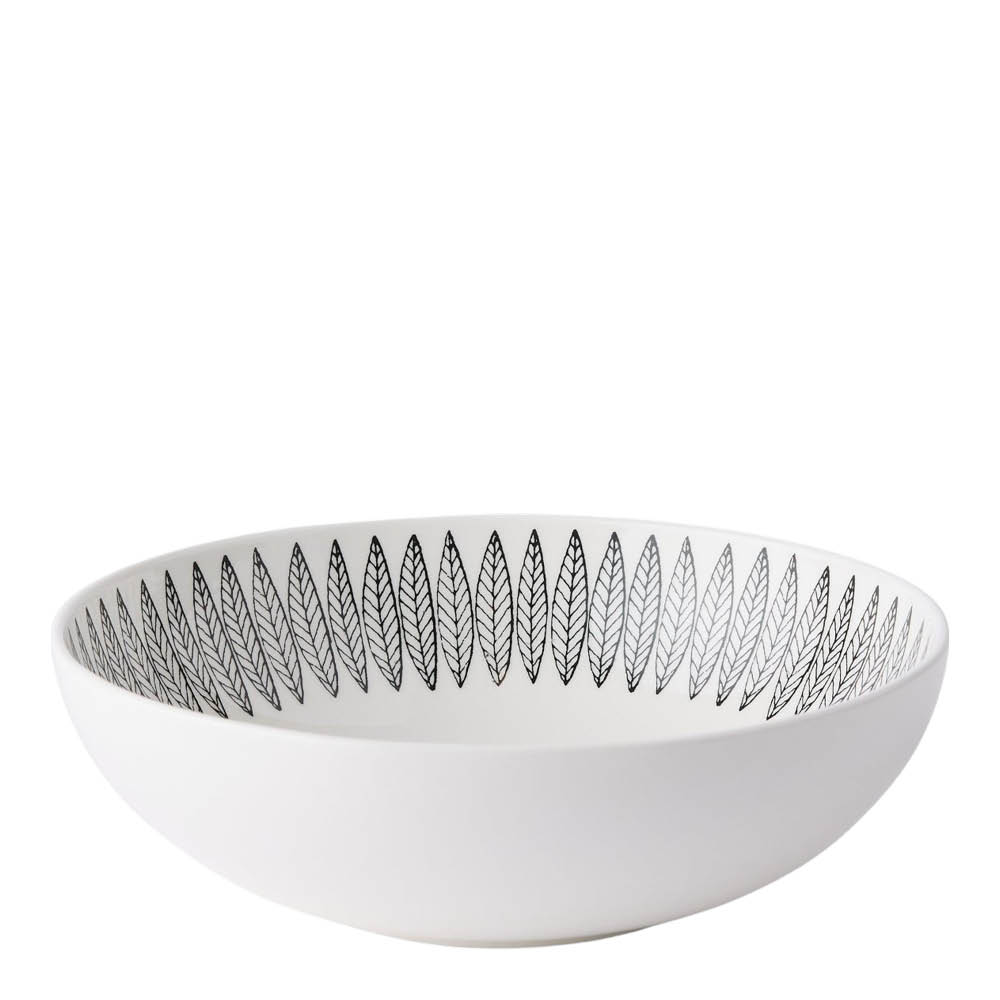 Gustafsberg Salix Svart bolle 17 cm
