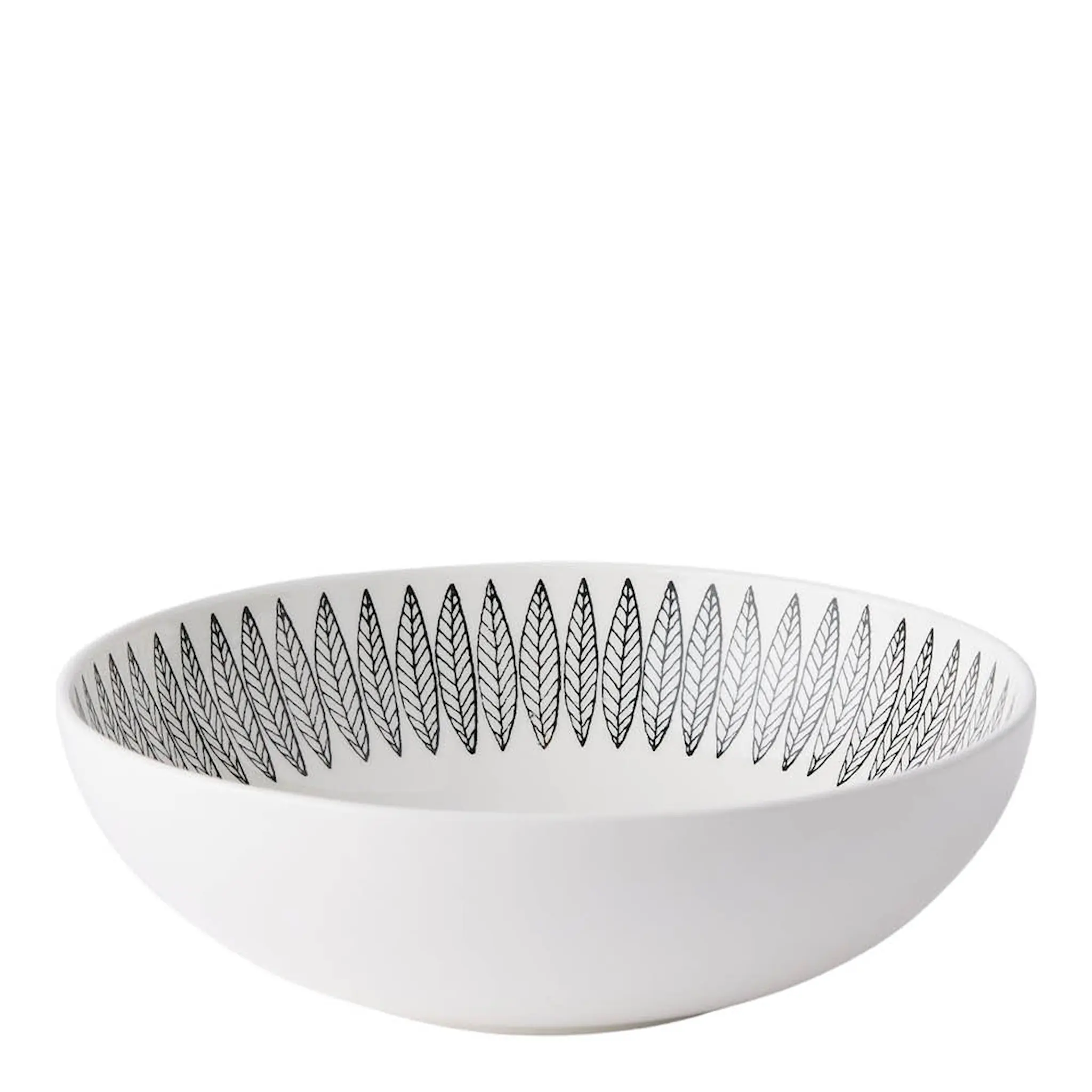 Gustafsberg Salix Svart bolle 17 cm