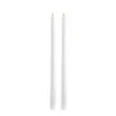 Slim Taper LED-ljus 2,3x32 cm 2-pack nordisk vit