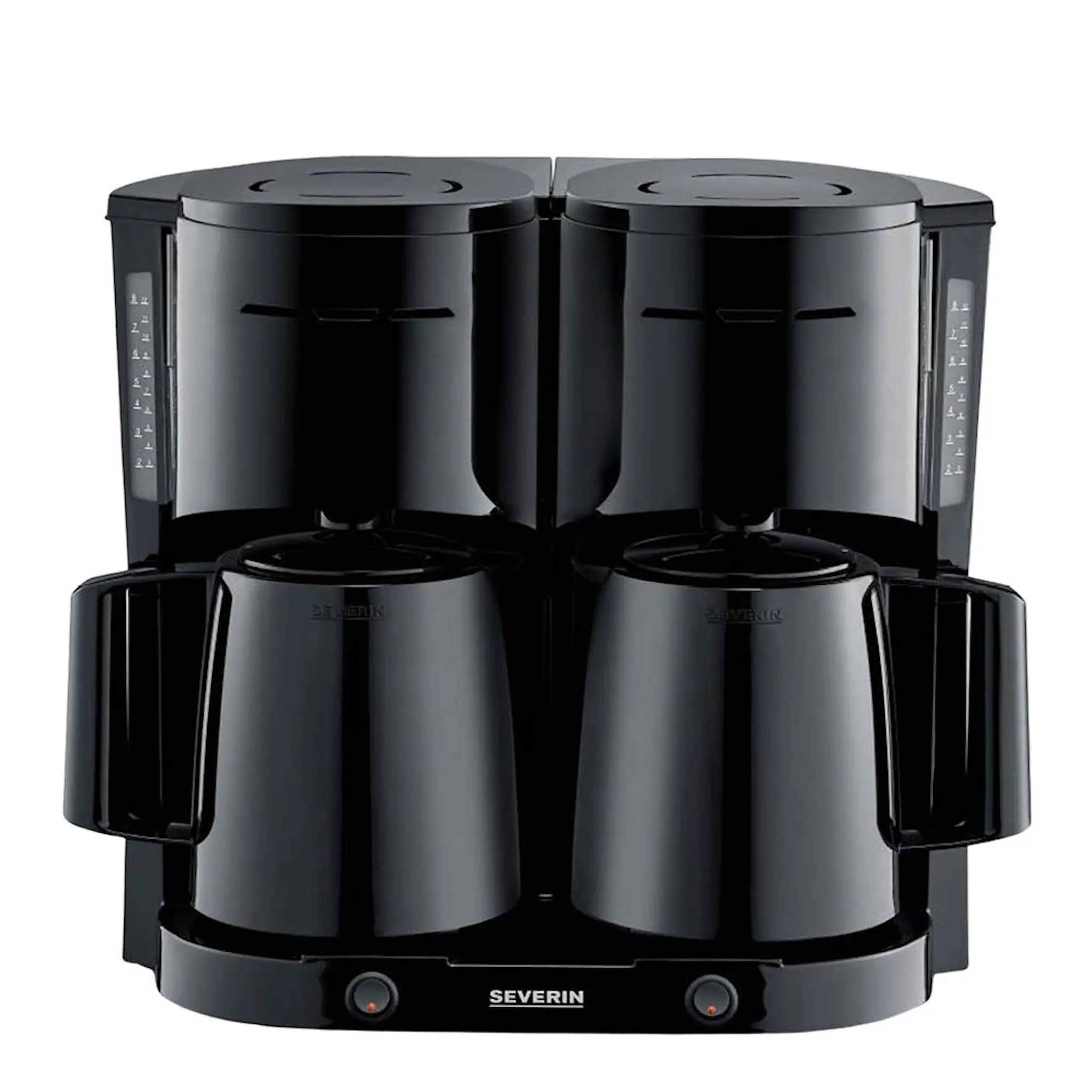Severin Termospannu-kahvinkeitin kaksinkertainen KA9315 1000W musta