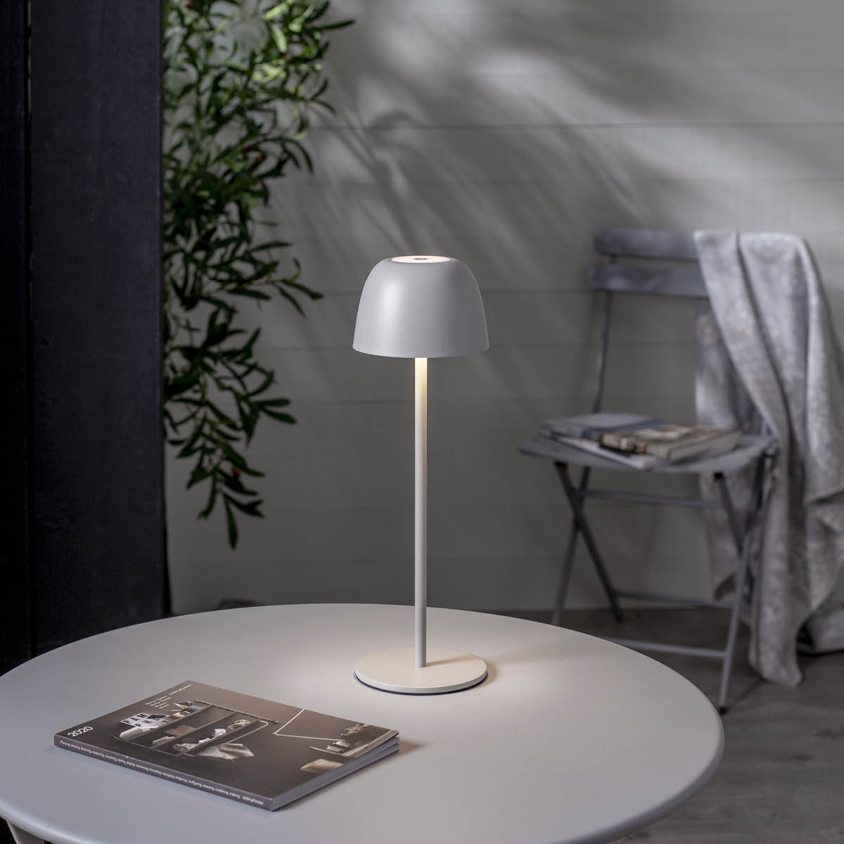 Star Trading Ronda bordlampe 803-17 34,5 cm greige