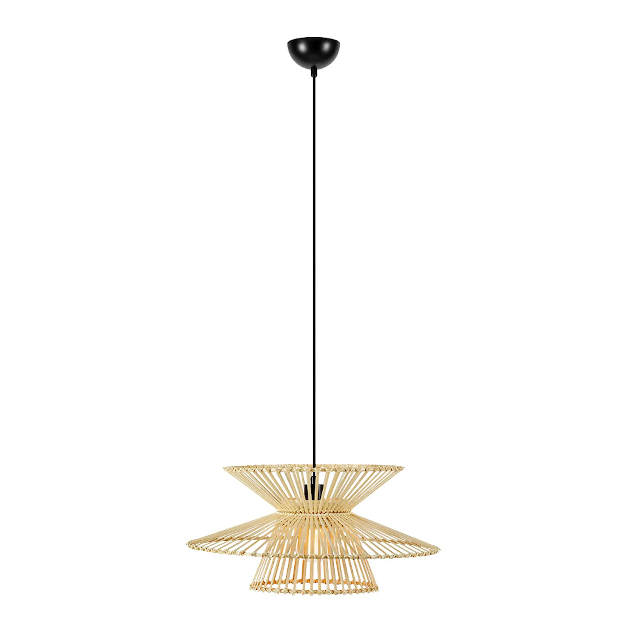 Markslöjd Duplici taklampa 57 cm natur