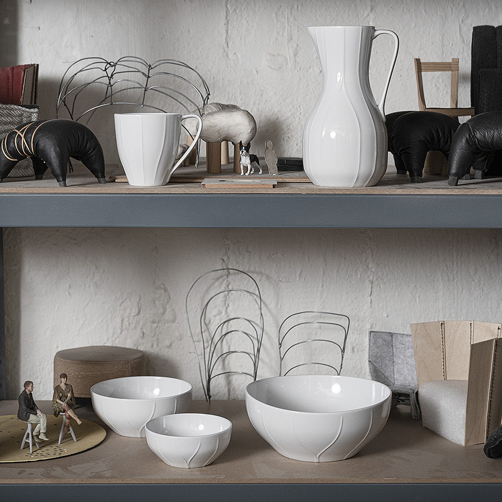 Rörstrand Pli Blanc Mugg 34 cl