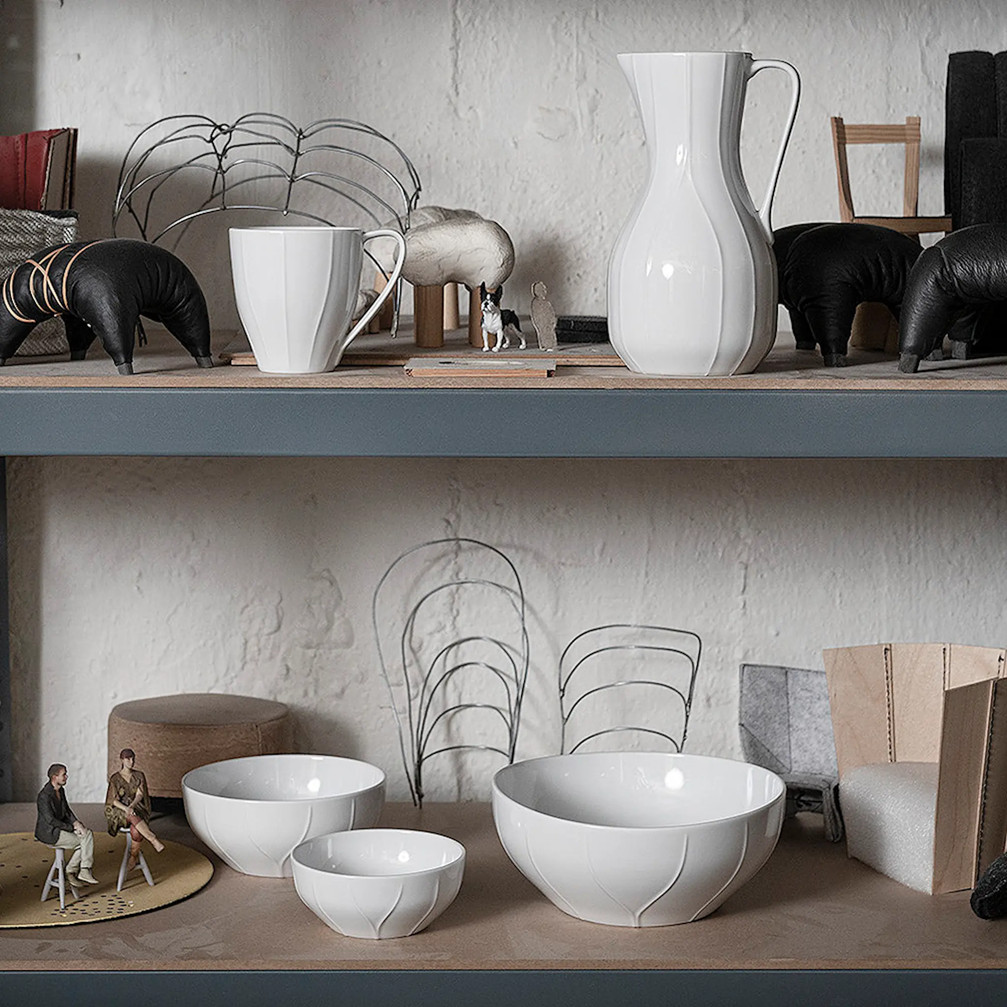 Rörstrand Pli Blanc Mugg 34 cl