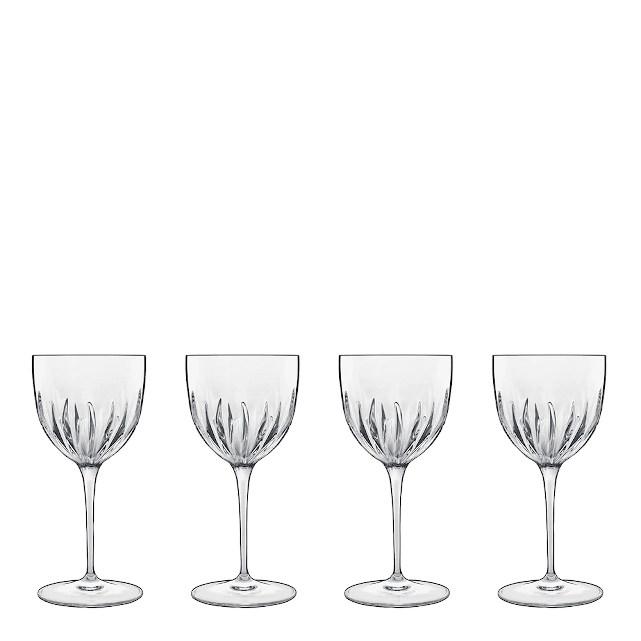 Luigi Bormioli Mixology Cocktailglas Nick & Nora 15 cl 4-pack Klar