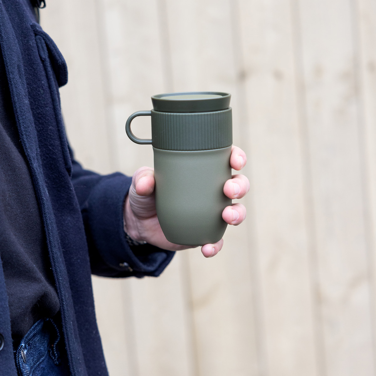 Sagaform Ted Termosmuki 28 cl Vihreä