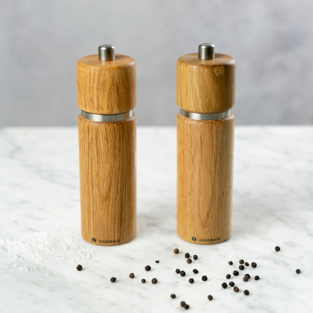 Zassenhaus Hannover pepperkværn 18 cm eik