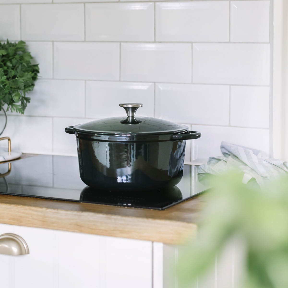 Dorre Gretl gjutjärnsgryta 24 cm 4 L svart