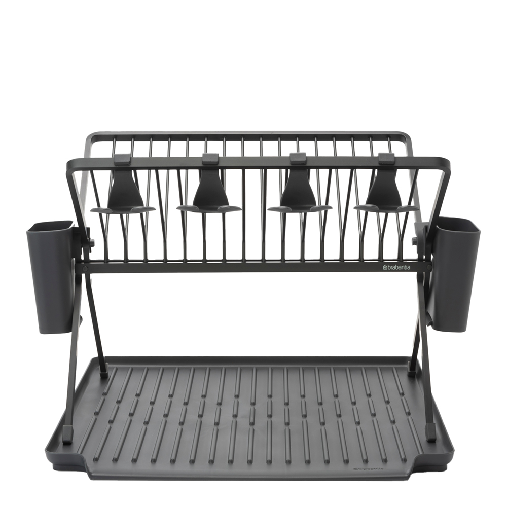 Brabantia - SinkSide taitettava astiankuivausteline 33×42×51 cm musta