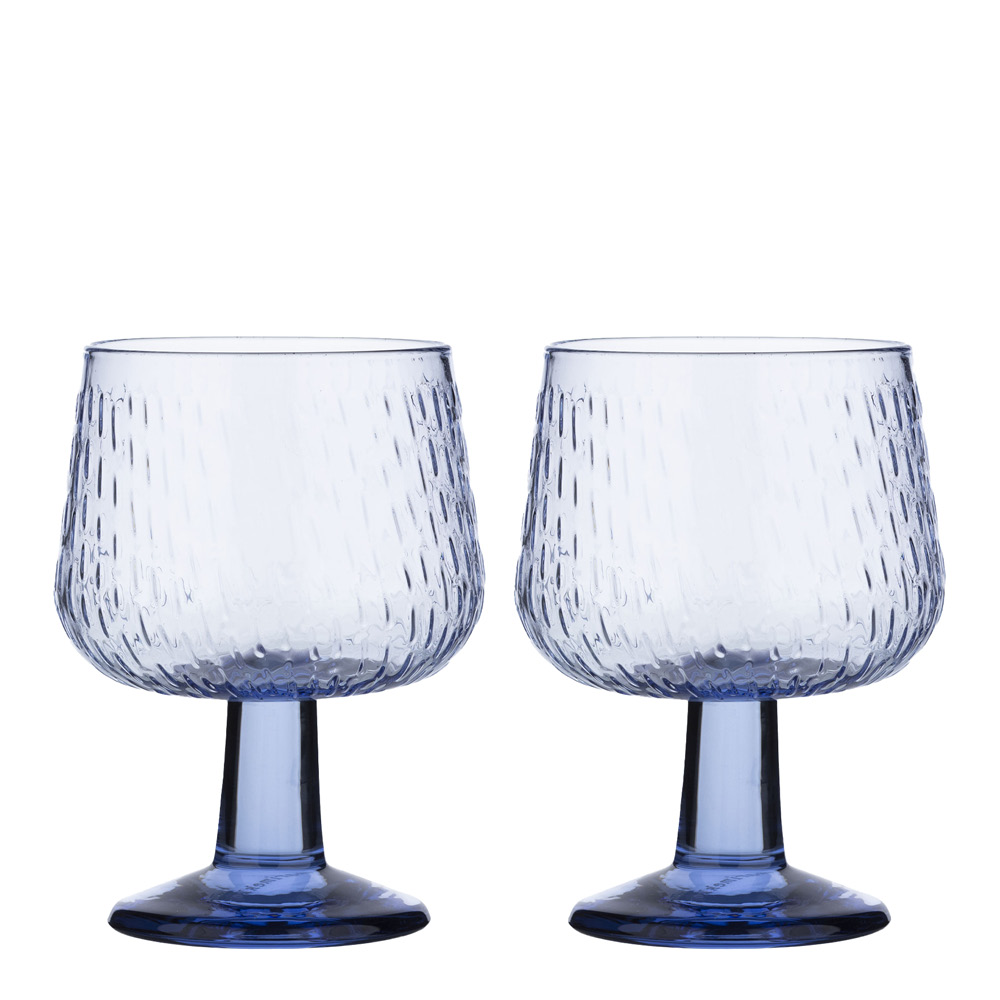 Marimekko - Sysky Viinilasi 25 cl 2 kpl Laventeli