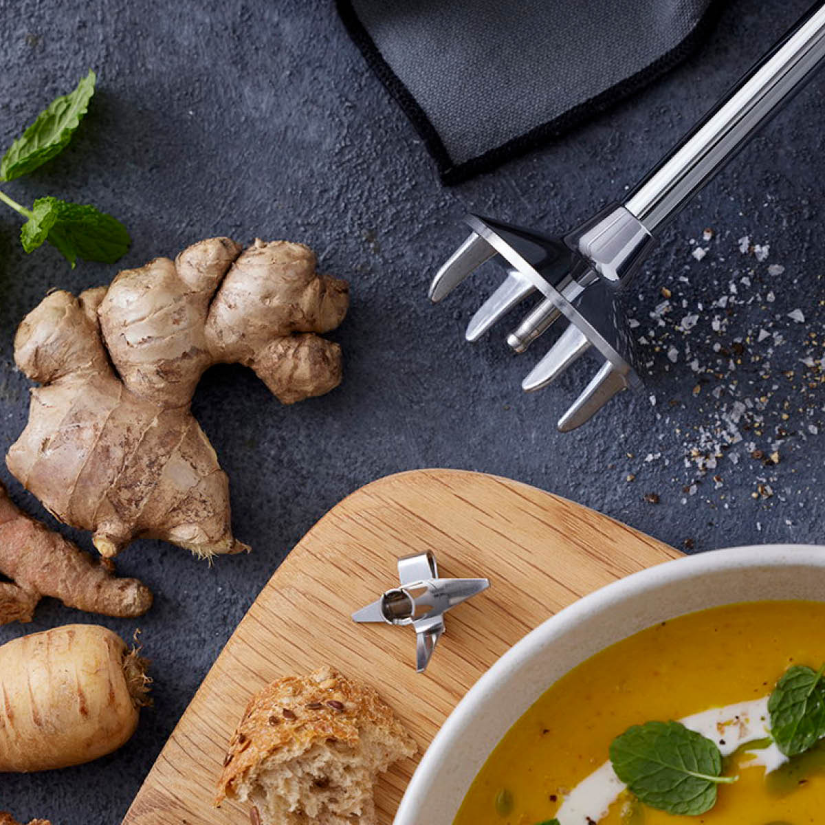 Bamix Baking stavmixer C 200 W vit