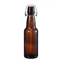 Sogn flaska 0,34 L brun/vit