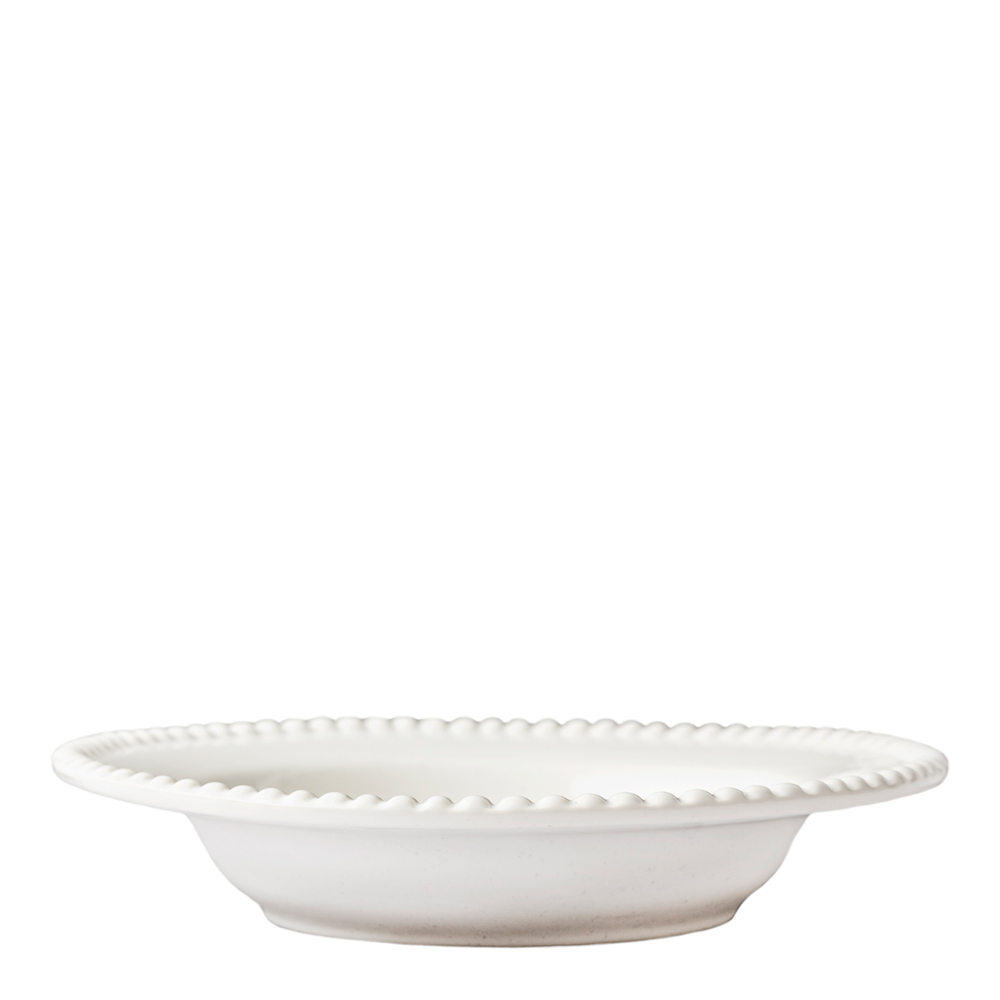 PotteryJo Daria tallerken dyp 26 cm cotton white