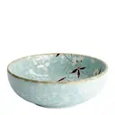 Light Blue Sakura skål grund 17,3x6 cm 0,9 L blå