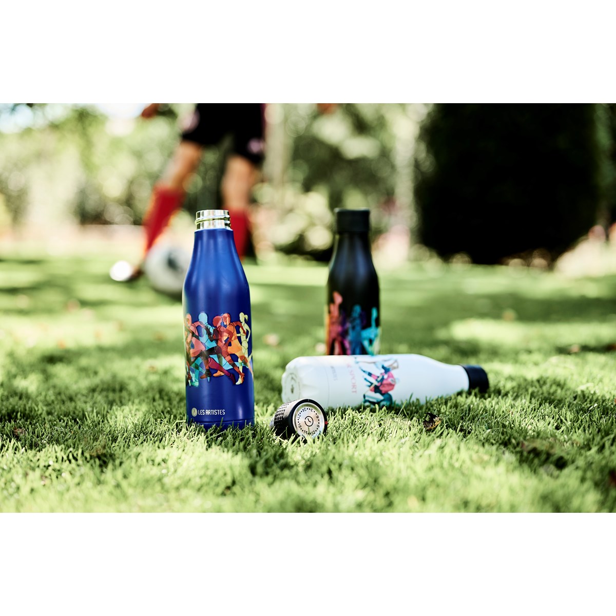 Les Artistes Bottle Up Design Termoflaska 0,5L Vit Sport