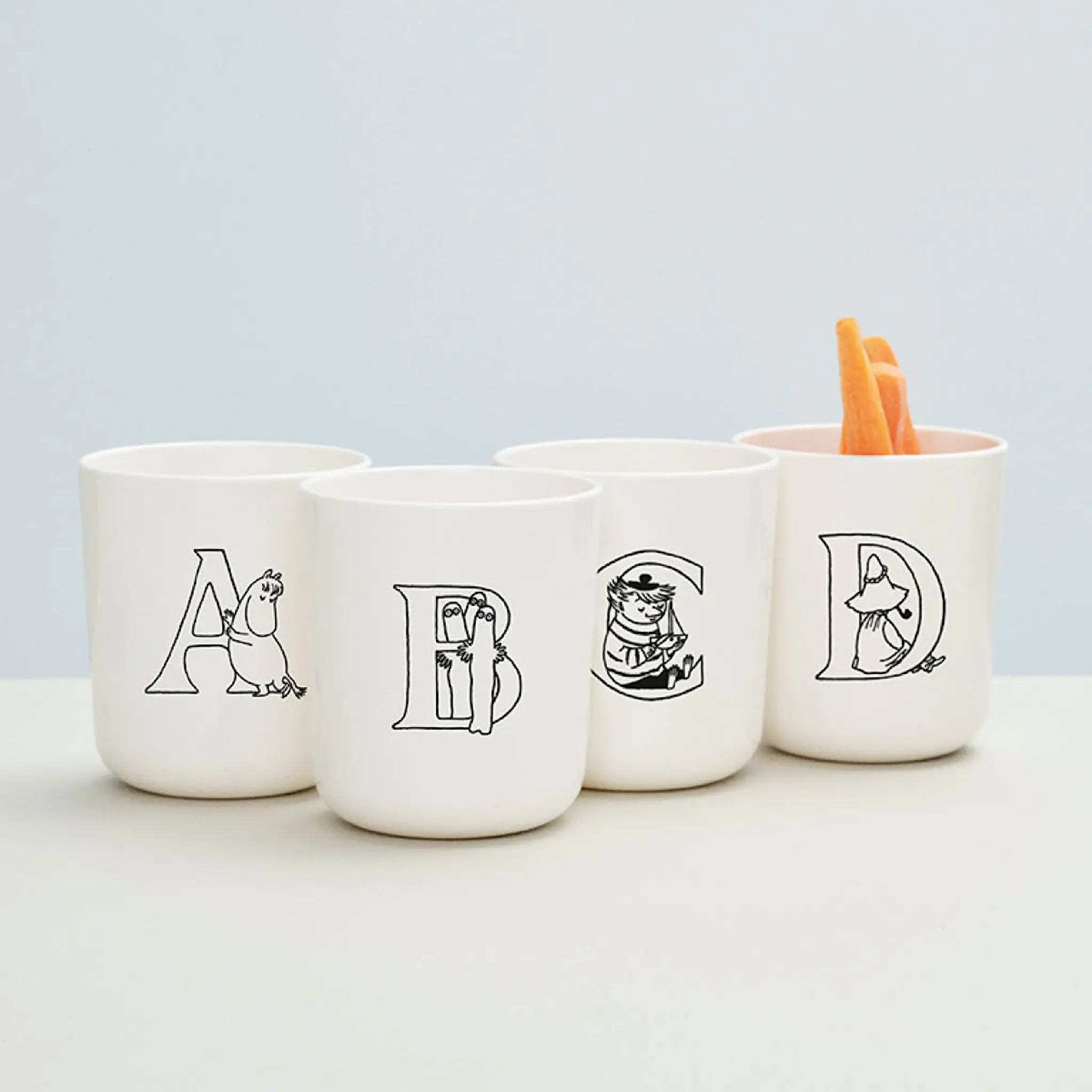 RIG-TIG Moomin ABC Mugg 20 cl C Vit
