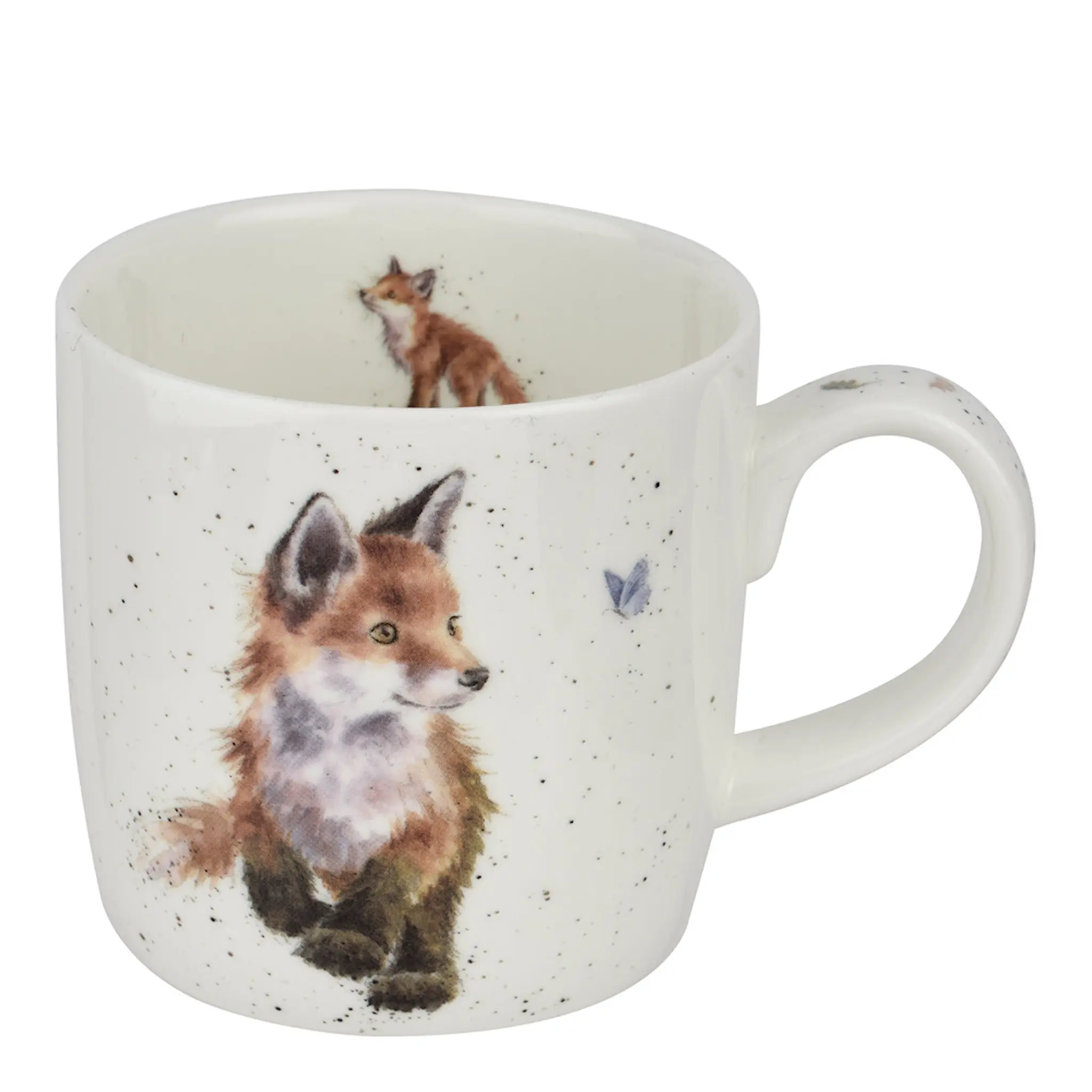 Wrendale Design Mugg 31 cl Born To Be Wild Räv